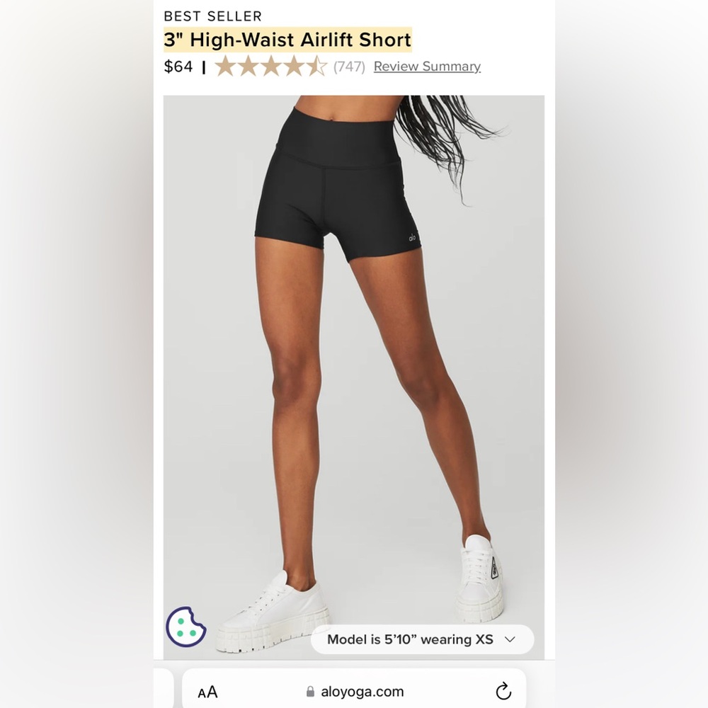 3" High-Waist Airlift Short ALO